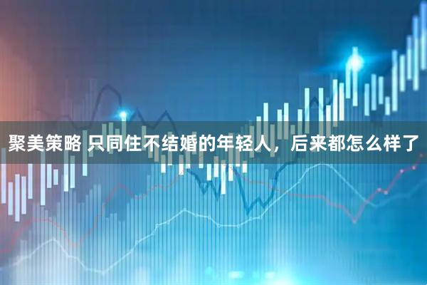 聚美策略 只同住不结婚的年轻人，后来都怎么样了
