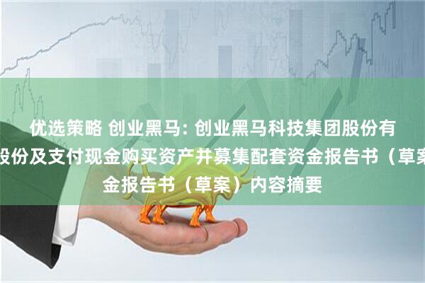 优选策略 创业黑马: 创业黑马科技集团股份有限公司发行股份及支付现金购买资产并募集配套资金报告书（草案）内容摘要