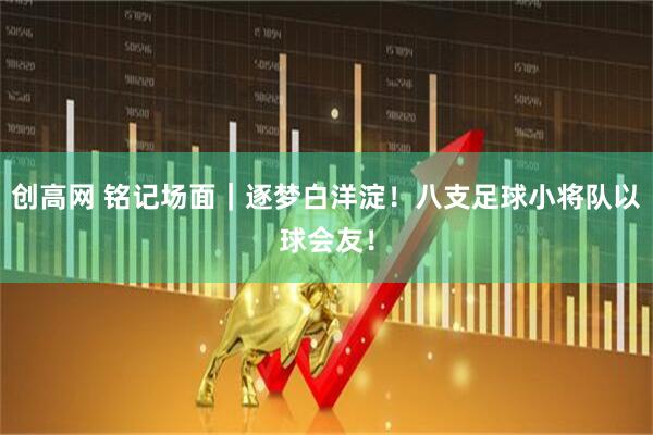 创高网 铭记场面｜逐梦白洋淀！八支足球小将队以球会友！