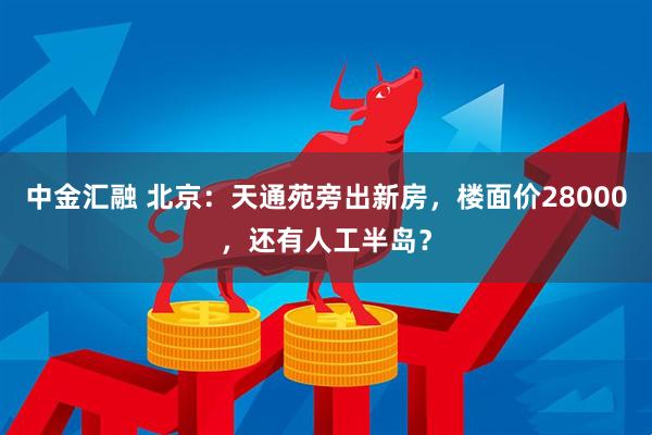 中金汇融 北京:天通苑旁出新房,楼面价28000,还有人工半岛?