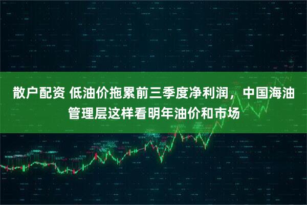 散户配资 低油价拖累前三季度净利润,中国海油管理层这样看明年油价和市场